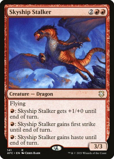 Skyship Stalker - Rare - Forgotten Realms Commander