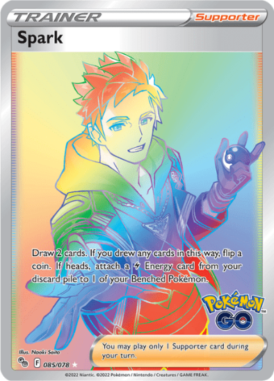 Spark 085/079 - Rainbow Ultra Rare - Pokémon GO