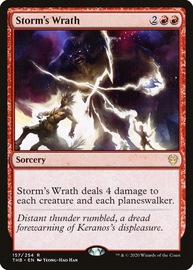 Storm's Wrath - Rare - Theros Beyond Death