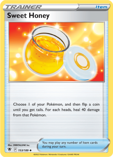 Sweet Honey 153/189   - Uncommon - Sword & Shield Astral Radiance