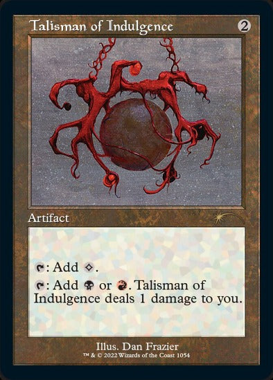Talisman of Indulgence - Rare - Secret Lair Drop