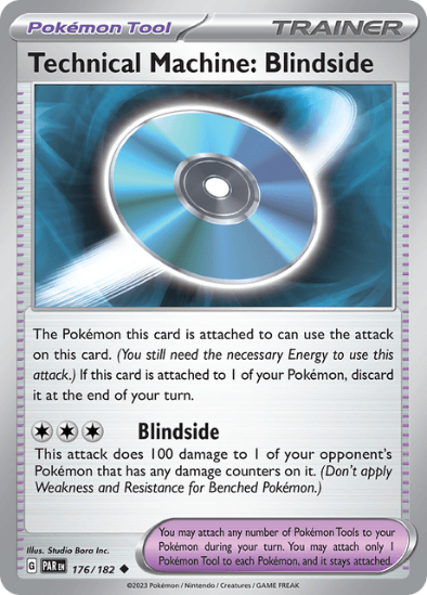 Technical Machine: Blindside 176/182 - Uncommon - Scarlet & Violet Paradox Rift