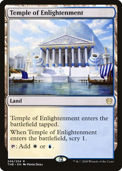 Temple of Enlightenment - Rare - Theros Beyond Death