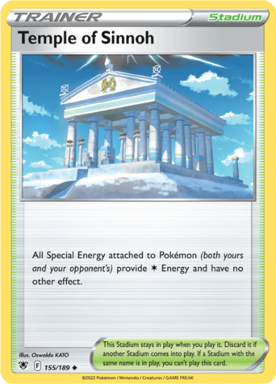Temple of Sinnoh 155/189   - Uncommon - Astral Radiance