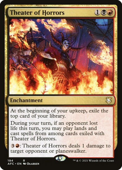 Theater of Horrors - Rare - Forgotten Realms Commander