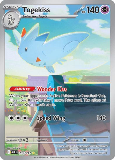 Togekiss 235/217 - Illustration Rare - Mega Evolution: Ascended Heroes
