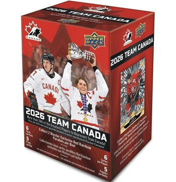Upper Deck 2025-26 Team Canada Hockey Blaster Box