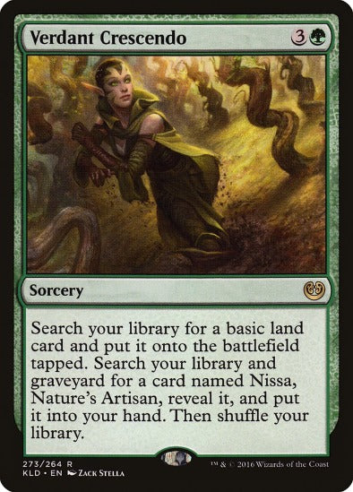 Verdant Crescendo - Rare - Kaladesh
