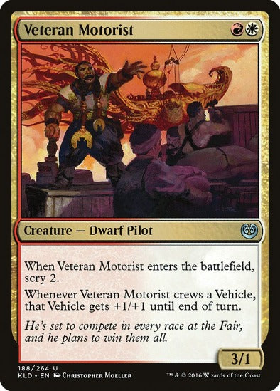 Veteran Motorist - Uncommon - Kaladesh