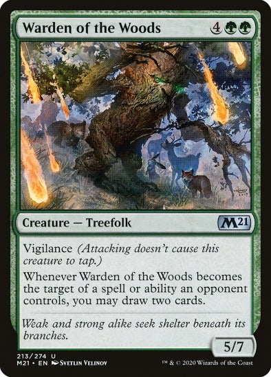 Warden of the Woods - Uncommon - Core Set 2021