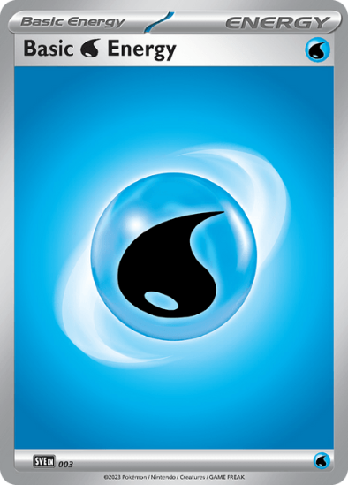 Water Energy 003 - Reverse Holo - Shrouded Fable