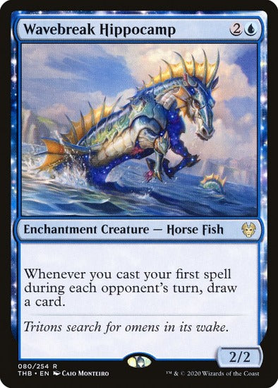 Wavebreak Hippocamp - Rare - Theros Beyond Death