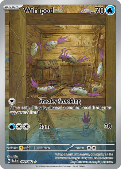 Wimpod 191/182 - Illustration Rare - Scarlet & Violet Paradox Rift