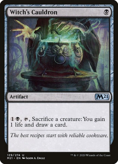Witch's Cauldron - Uncommon - Core Set 2021