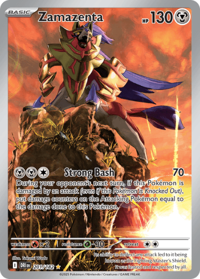 Zamazenta 201/182 - Illustration Rare - Scarlet & Violet Destined Rivals