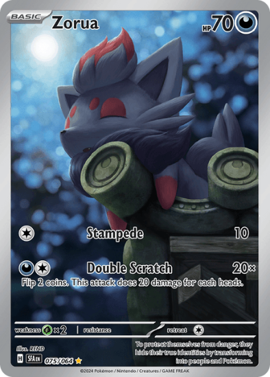 Zorua 075/064 - Illustration Rare - Shrouded Fable
