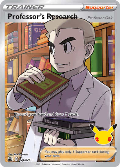 Professor's Research 024/025 - Full Art Ultra Rare - Celebrations