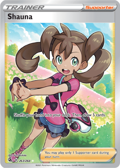 Shauna 263/264 - Full Art Ultra Rare - Fusion Strike