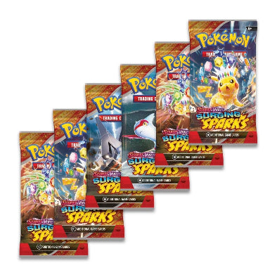 Pokémon TCG x6 RANDOM Booster Packs From Various Scarlet & Violet Era Sets