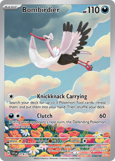 Bombirdier 219/198 - Illustration Rare - Scarlet & Violet Base Set