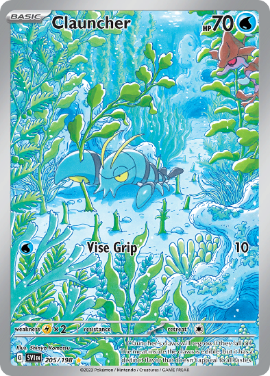 Clauncher 205/198 - Illustration Rare - Scarlet & Violet Base Set