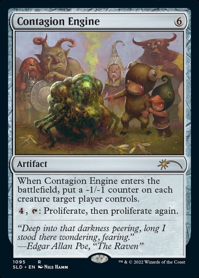 Contagion Engine - Rare - Secret Lair Drop (SLD)
