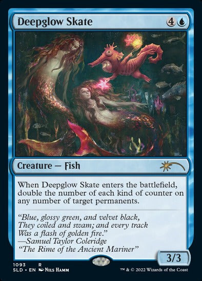 Deepglow Skate - Rare - Secret Lair Drop Artist Series: Nils Hamm - (SLD)