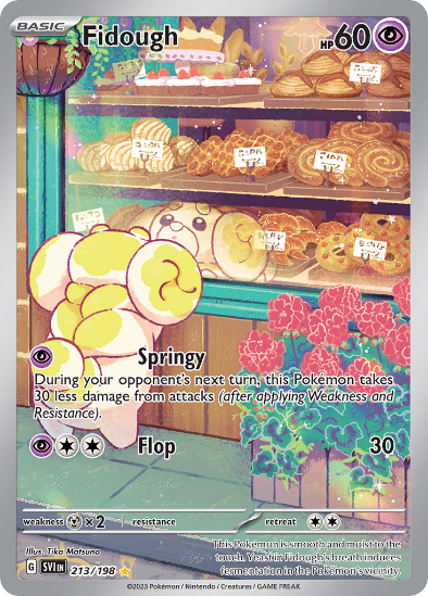 Fidough 213/198 - Illustration Rare - Scarlet & Violet Base Set