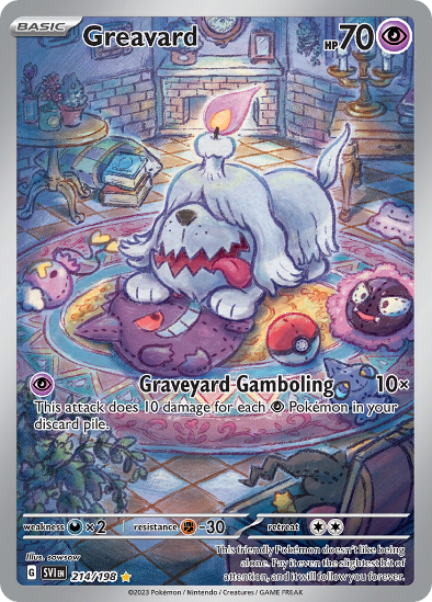 Greavard 214/198 - Illustration Rare - Scarlet & Violet Base Set