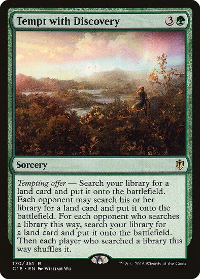 Tempt with Discovery - Rare - Commander 2016 (C16)