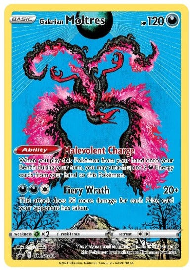 Galarian Moltres SWSH284 - Ultra Rare - Sword & Shield Black Star Promo