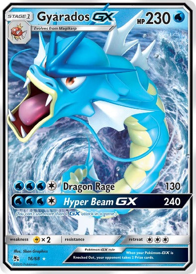 Gyarados GX 16/68 - Ultra Rare - Hidden Fates